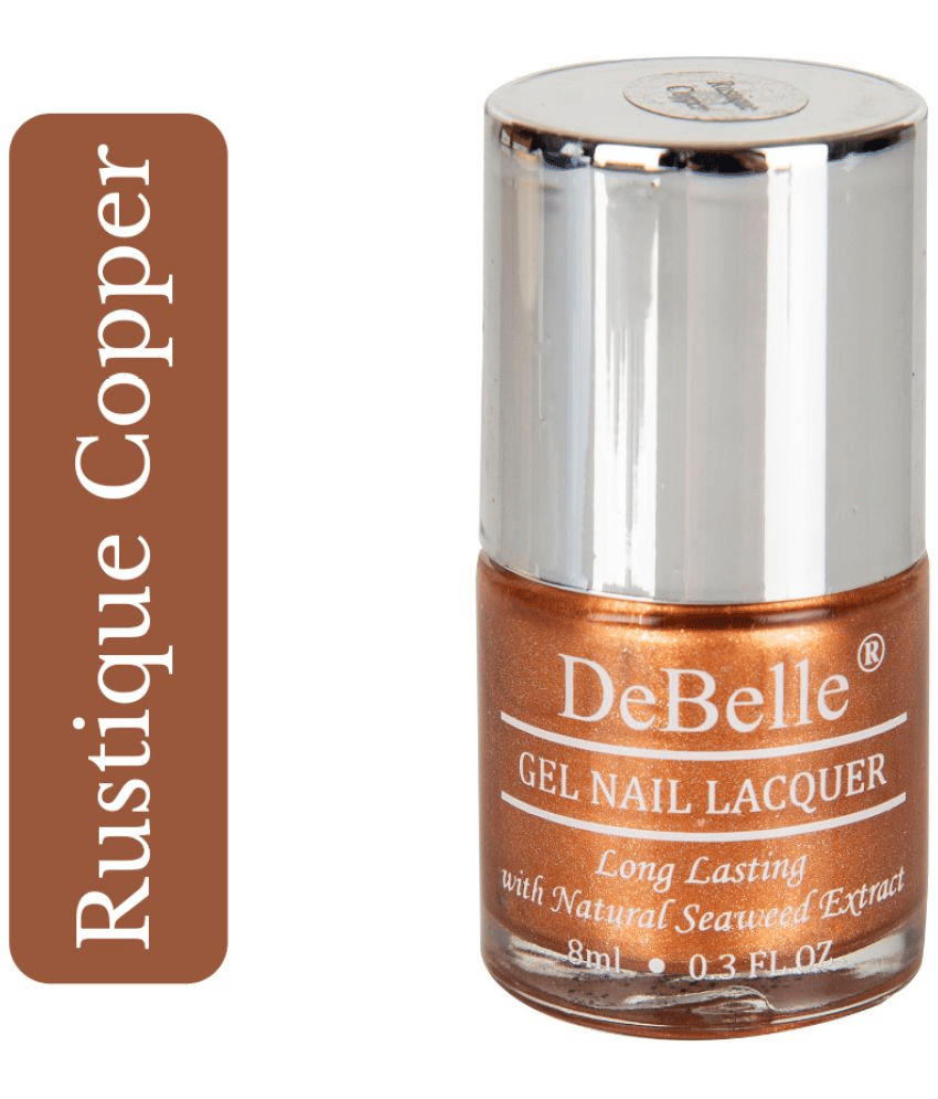 DeBelle Gel Nail Lacquer Rustique Copper (Rose Gold Copper) 8ml