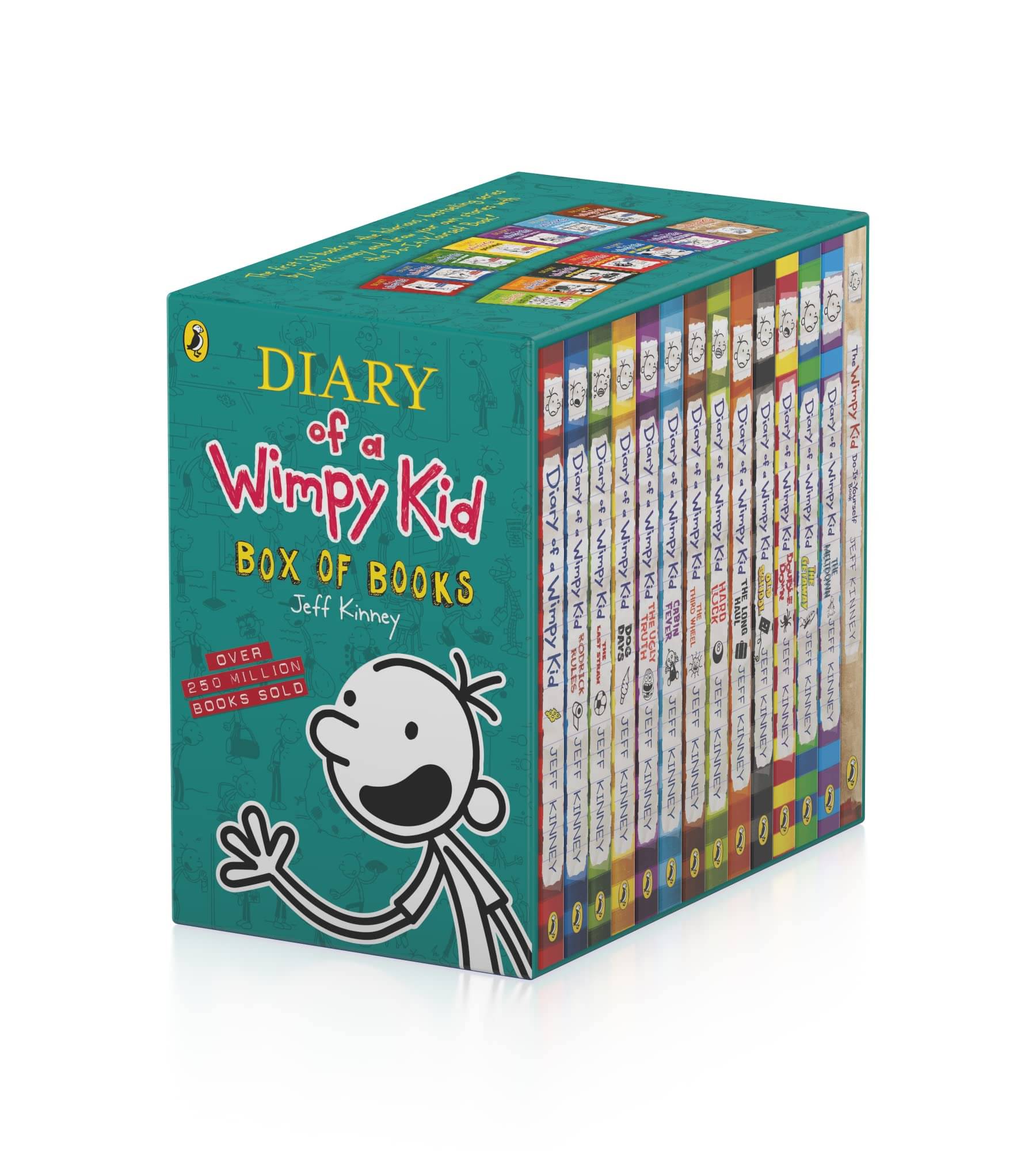 Diary of a Wimpy Kid - Box of Books (Books 1 - 13 + DIY book) Diary of a Wimpy Kid - Box of Books (Books 1 - 13 + DIY book)