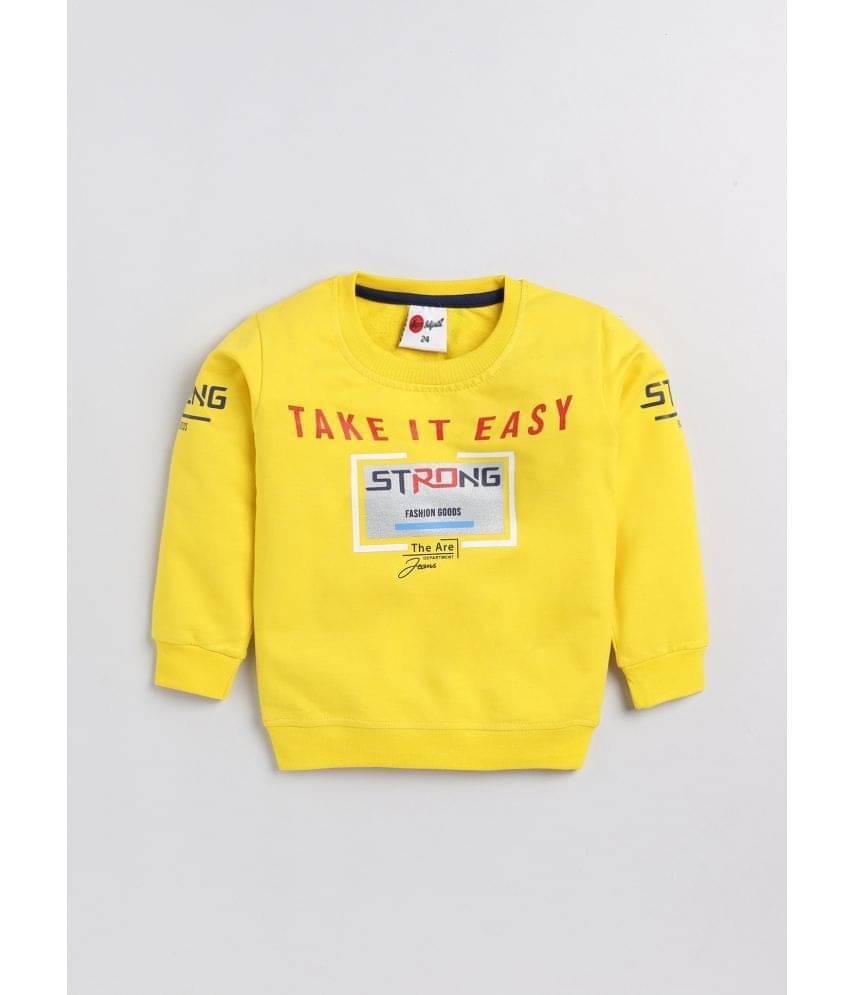     			Mars Infiniti Pack of 1 Boys Cotton Blend Sweatshirt ( Yellow )