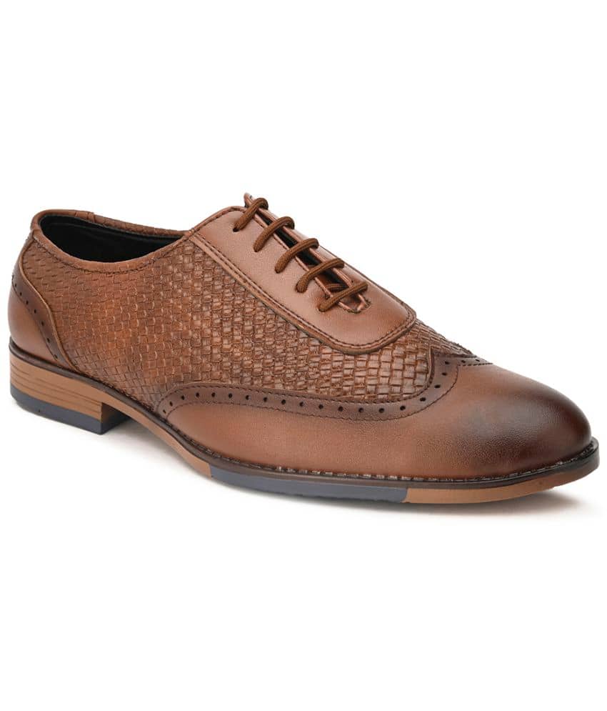 Sir Corbett - Brown Men's Brogue Formal Shoes - Formal Shoes | Buy online on ZillyBuy