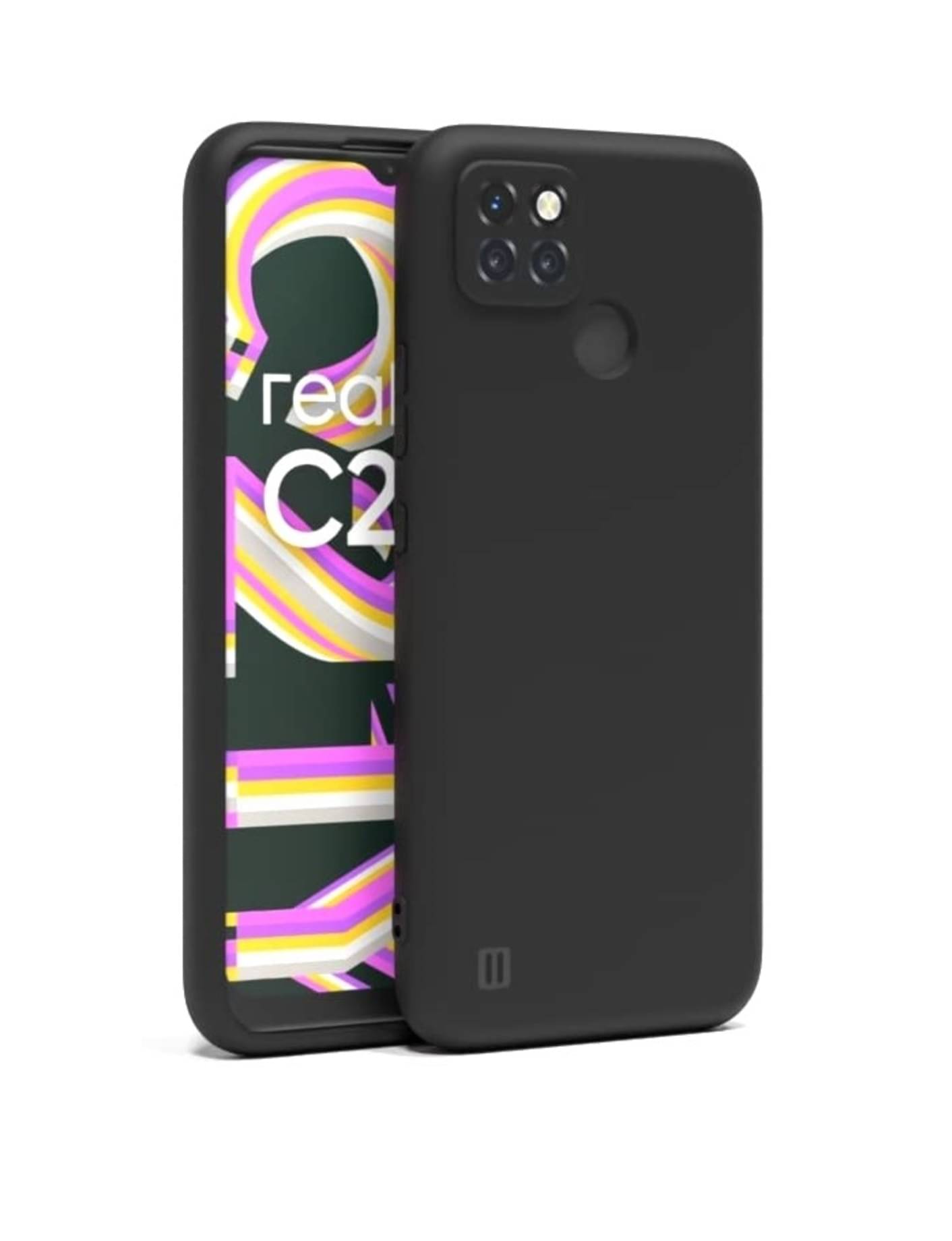 Spectacular Ace - Black Silicon Plain Cases Compatible For Realme C21Y ( Pack of 1 )     			Spectacular Ace - Black Silicon Plain Cases Compatible For Realme C21Y ( Pack of 1 )