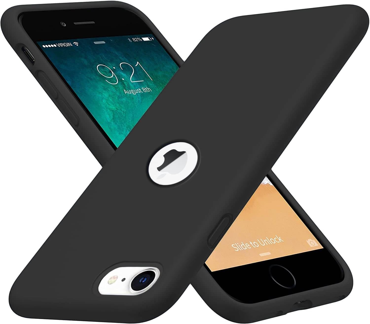 Spectacular Ace - Black Silicon Plain Cases Compatible For Apple iPhone 6 Plus ( Pack of 1 )     			Spectacular Ace - Black Silicon Plain Cases Compatible For Apple iPhone 6 Plus ( Pack of 1 )