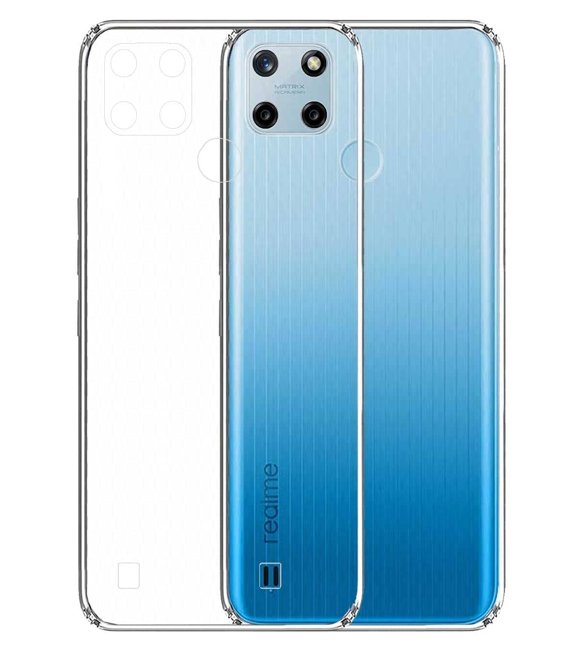 Spectacular Ace - Transparent Silicon Plain Cases Compatible For Realme C25Y ( Pack of 1 )     			Spectacular Ace - Transparent Silicon Plain Cases Compatible For Realme C25Y ( Pack of 1 )