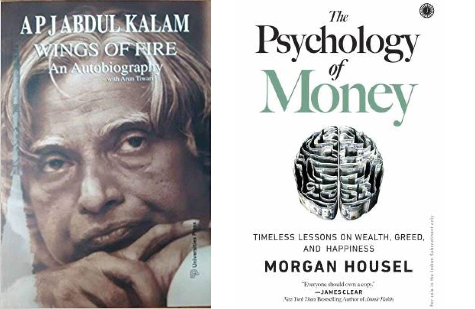 Wings of Fire + The Psychology of Money (English, Paperback) - Stationery | Buy online on ZillyBuy