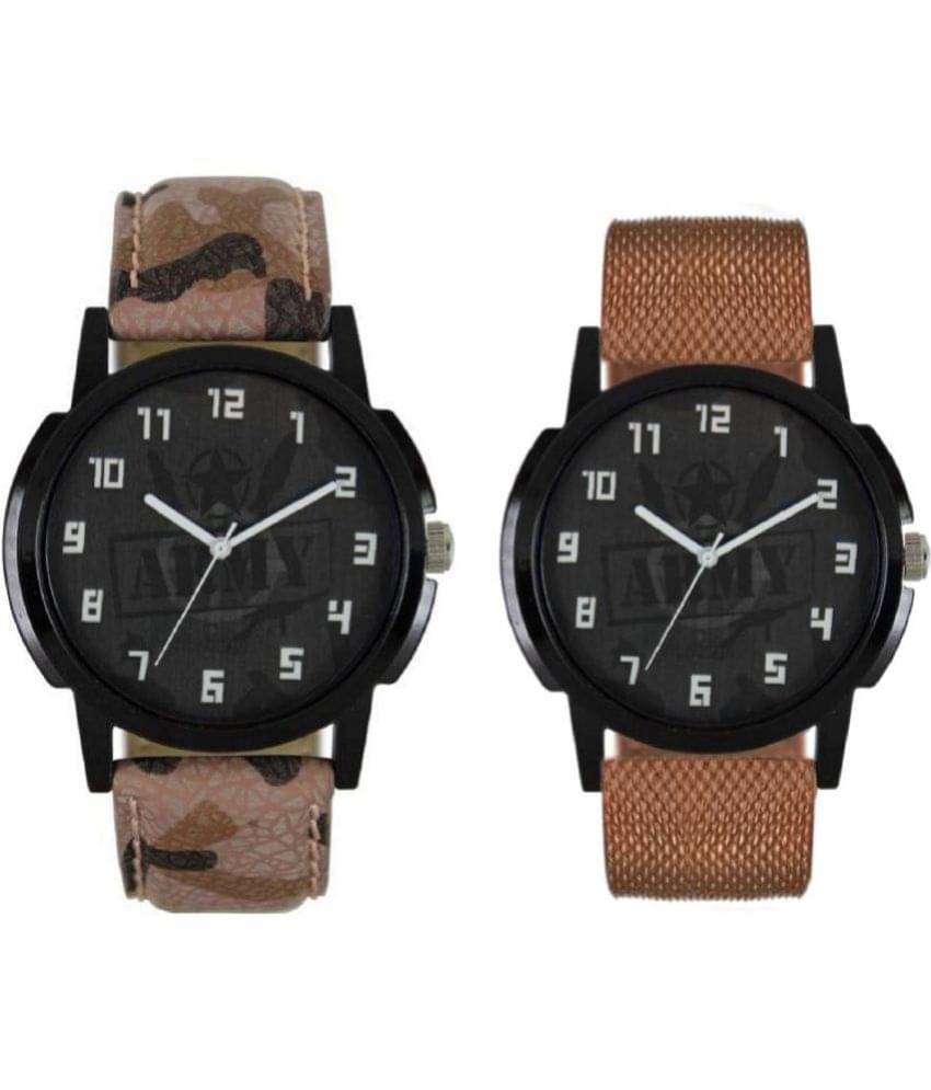 newmen - Analog Watch Watches Combo For Men and Boys ( Pack of 2 ) newmen - Analog Watch Watches Combo For Men and Boys ( Pack of 2 )
