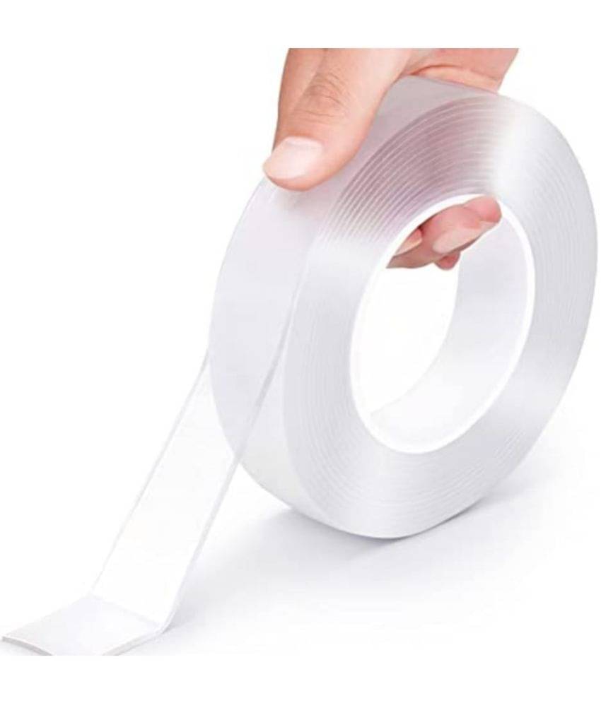 threads enterprise - White Double Sided Nano Tape ( Pack of 1 ) threads enterprise - White Double Sided Nano Tape ( Pack of 1 )