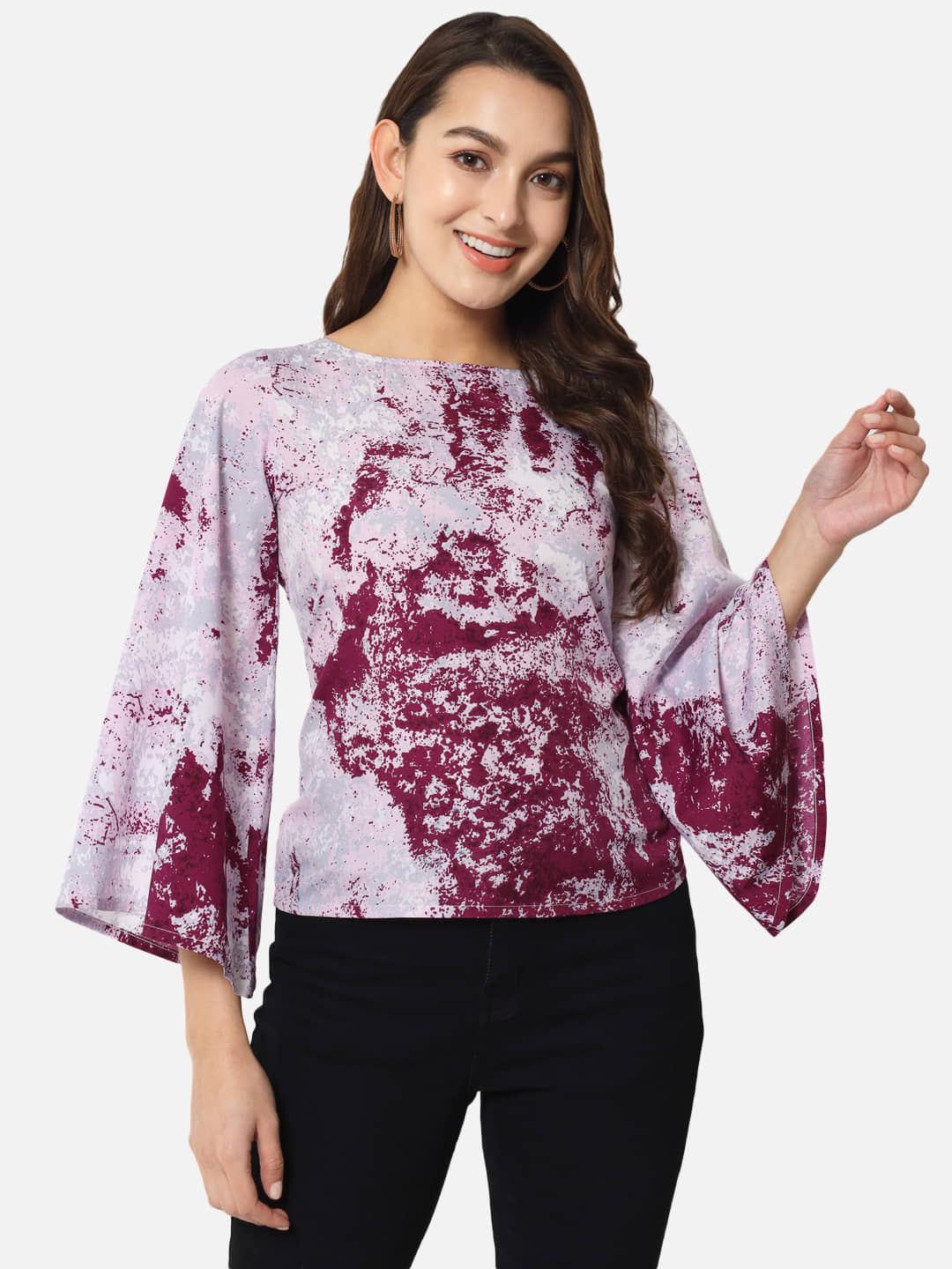 ALL WAYS YOU Women's Polyester Regular Top ( Pink )