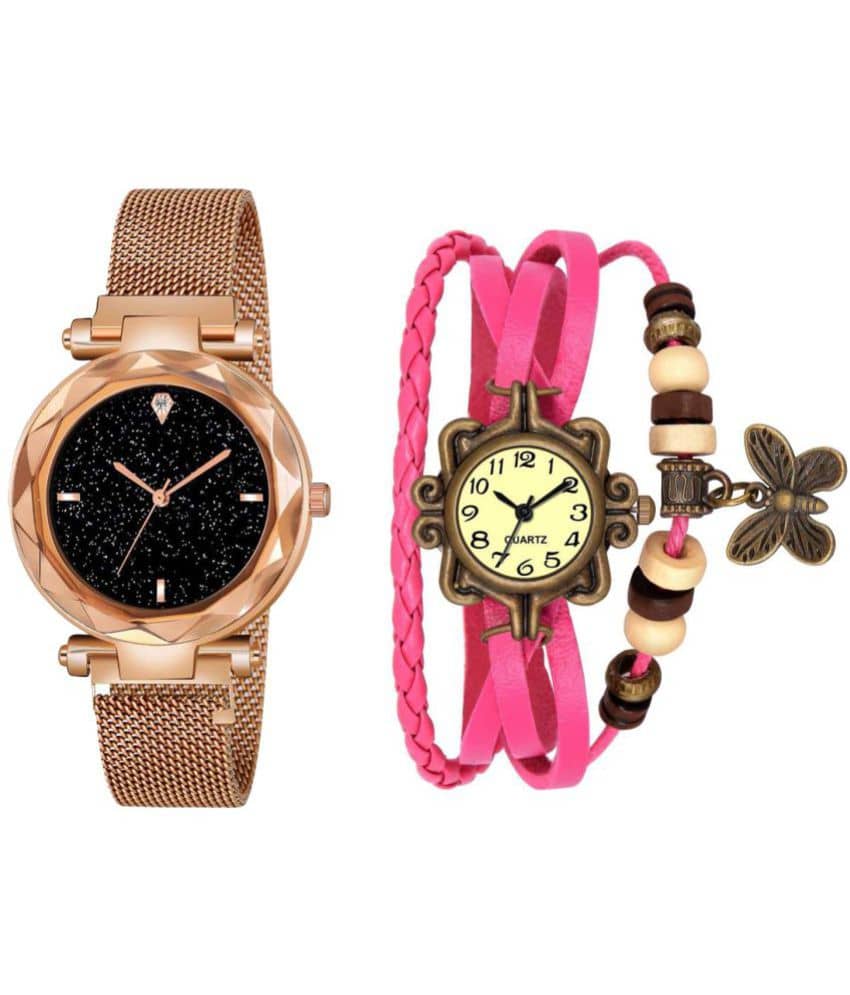 DECLASSE - Analog Watch Watches Combo For Women and Girls ( Pack of 2 )