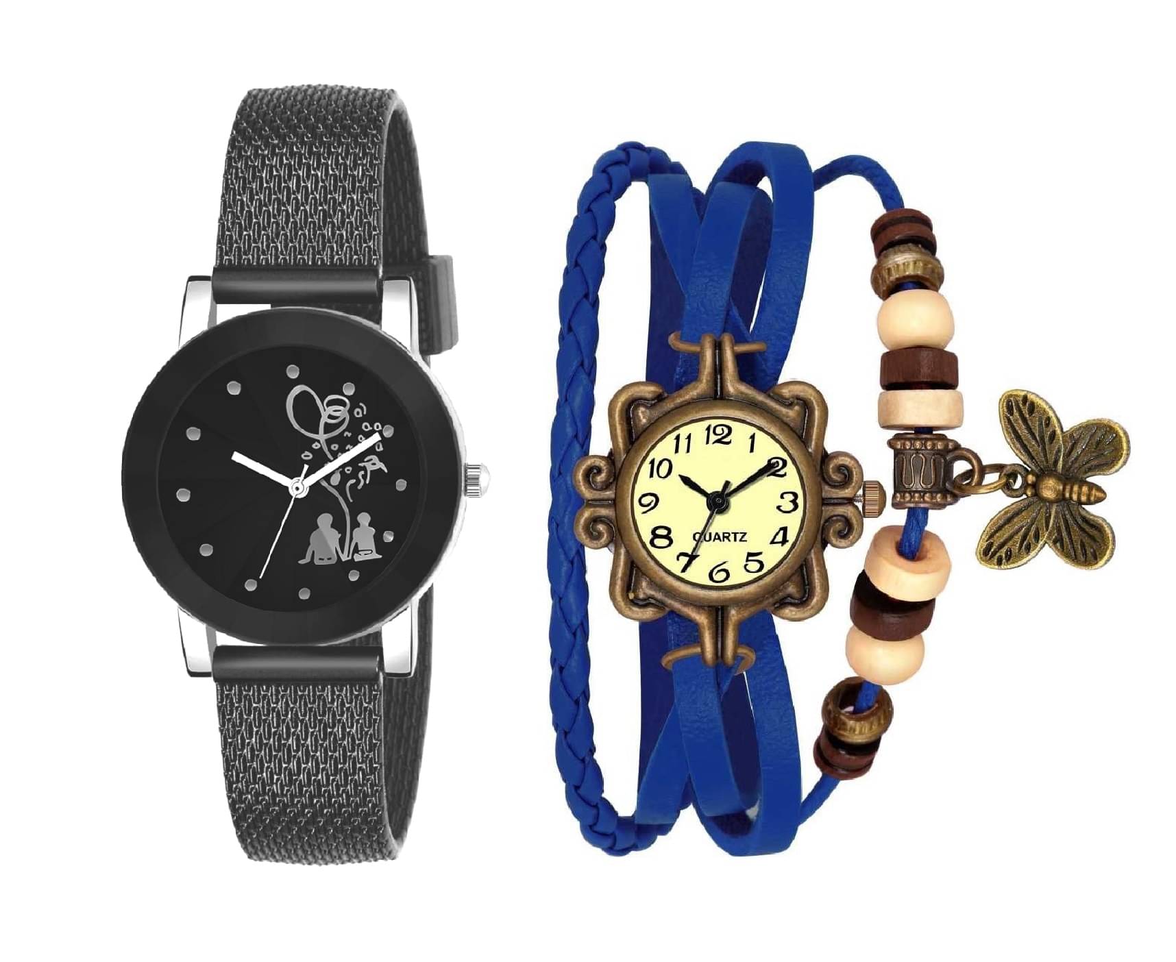     			DECLASSE - Watch Watches Combo For Women and Girls ( Pack of 2 )