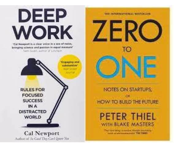     			Deep Work + Zero To One