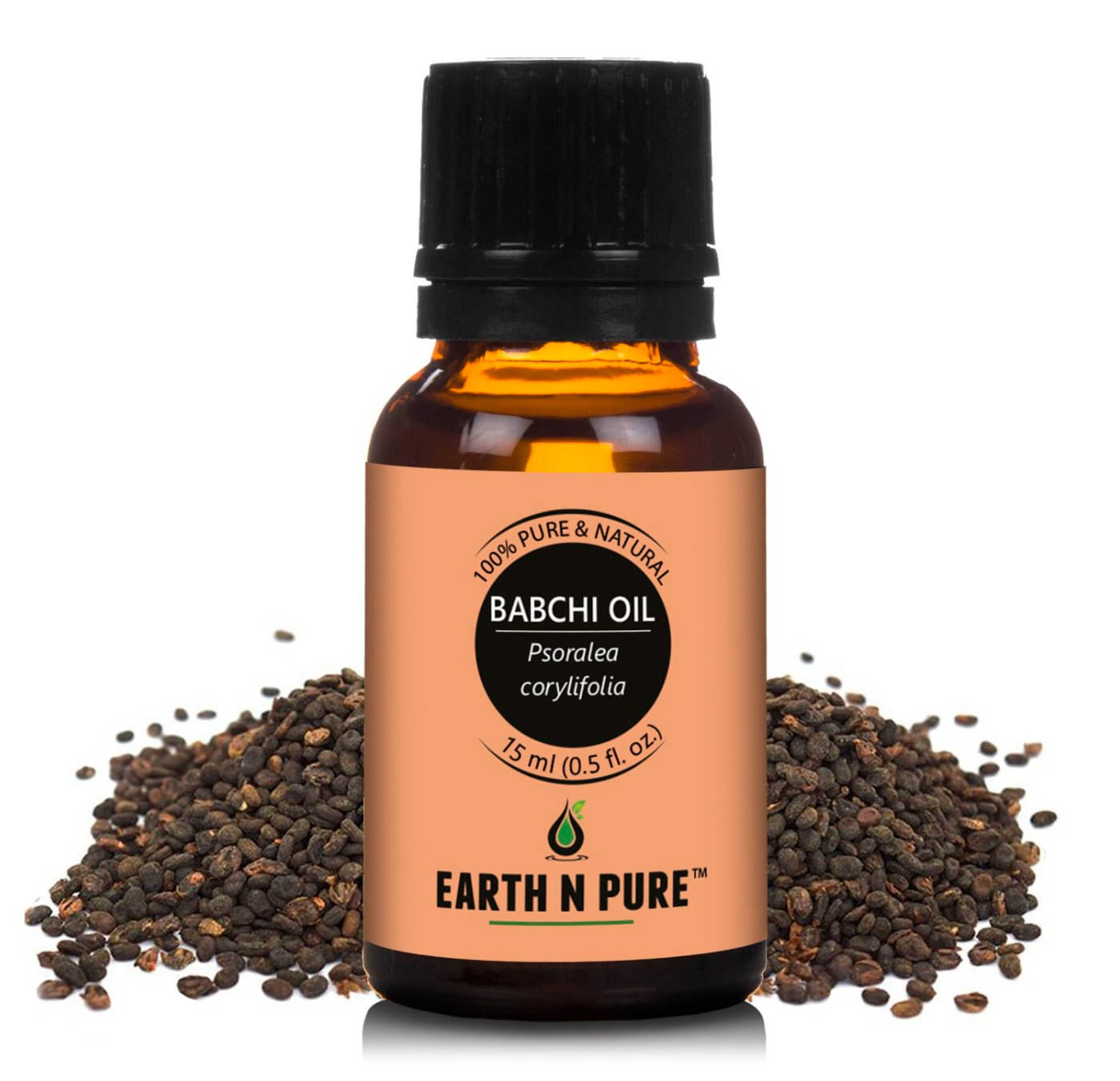 Earth N Pure - Babchi Essential Oil 15 mL ( Pack of 1 )     			Earth N Pure - Babchi Essential Oil 15 mL ( Pack of 1 )