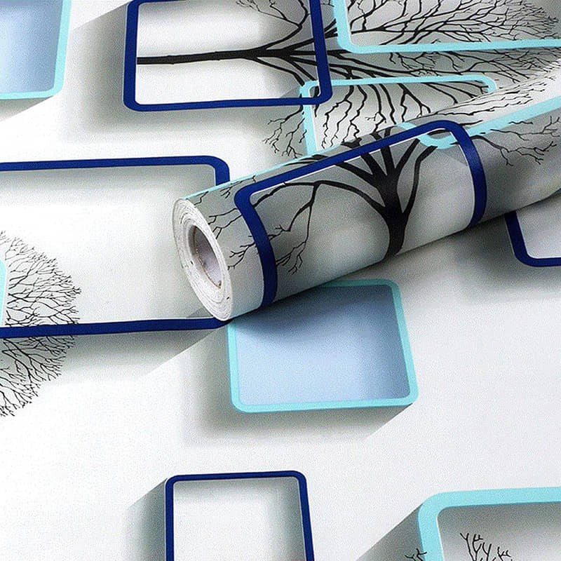 KAAF - Abstract Wallpaper (40 x 250 ) cm ( Pack of 1 )