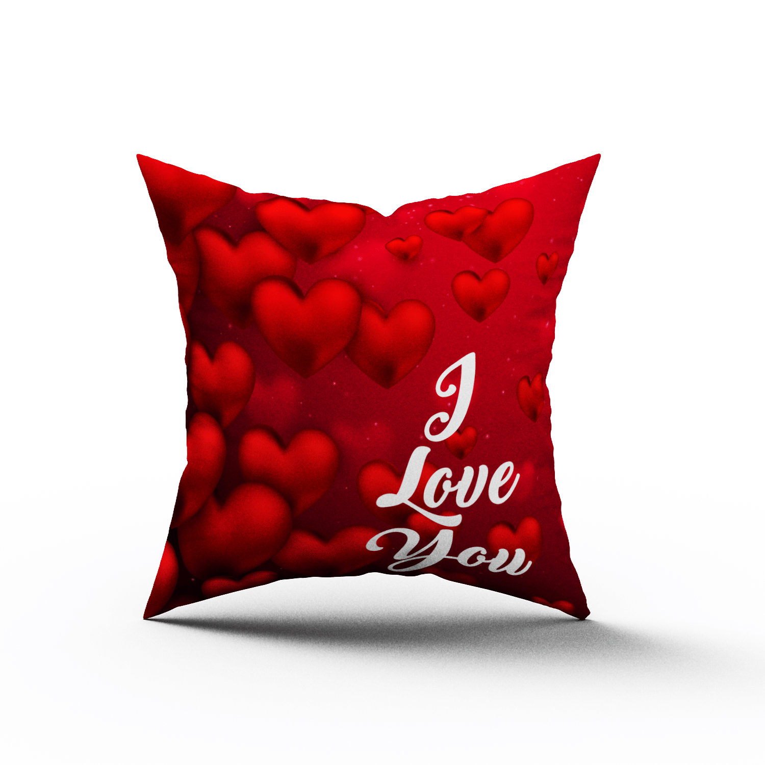Ros - Red Polyester Gifting Printed Cushion Ros - Red Polyester Gifting Printed Cushion