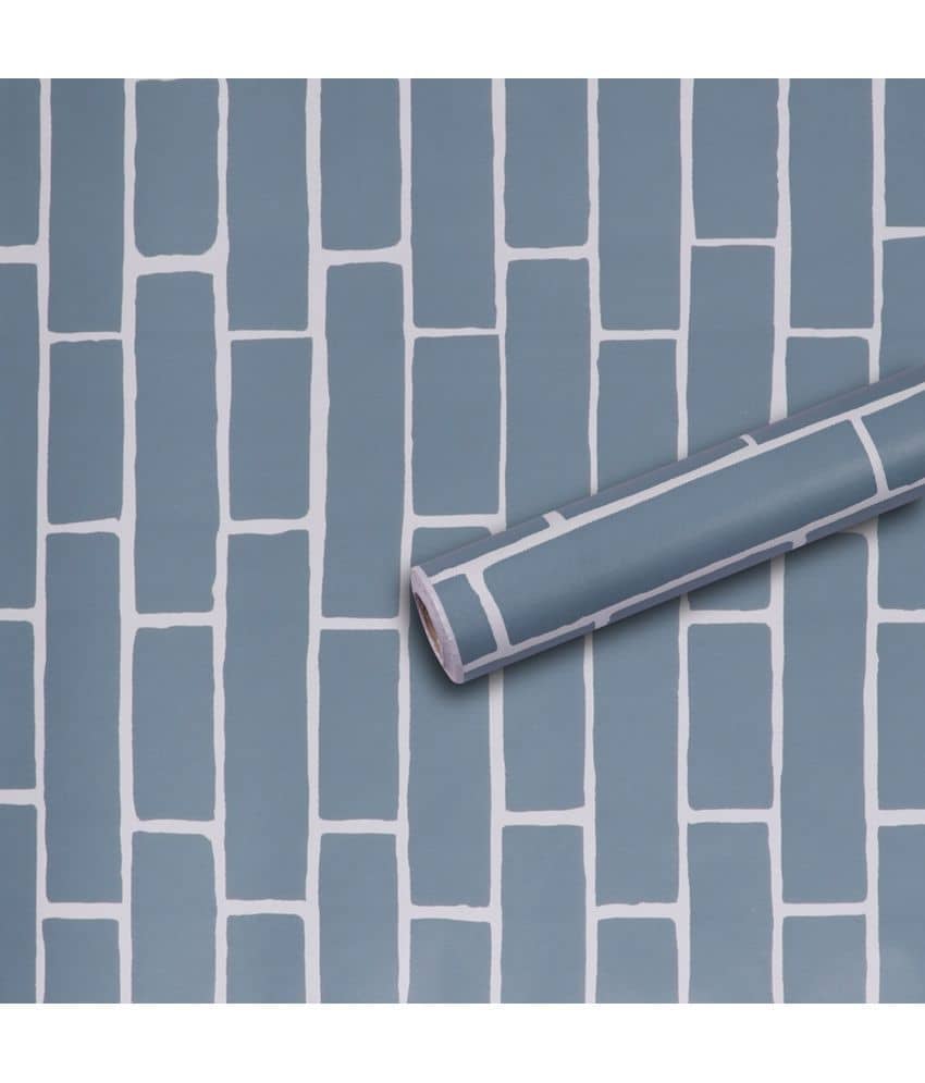 KAAF - Geometric Wallpaper ( 40 x 250 ) cm ( Pack of 1 )
