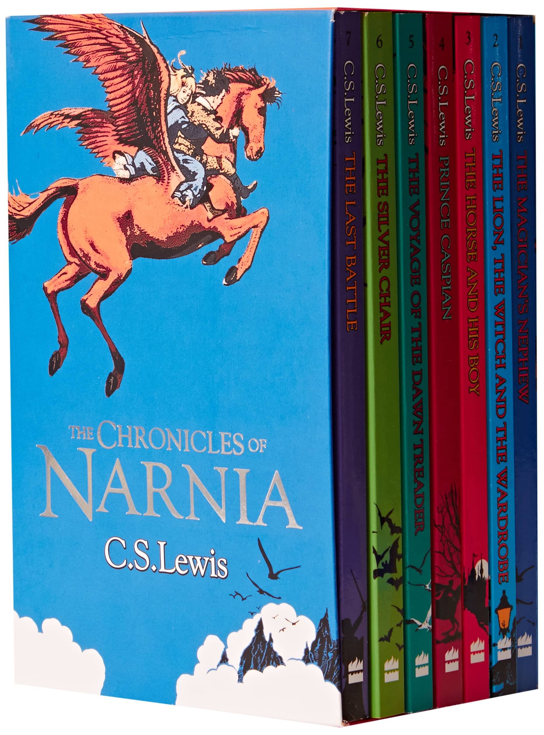     			The Chronicles of Narnia Box Set (Set of 7 Books) Paperback 2014 by C. S. Lewis