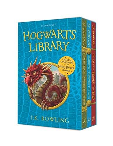 The Hogwarts Library Box Set Paperback 25 January 2020 by J.K. Rowling The Hogwarts Library Box Set Paperback 25 January 2020 by J.K. Rowling