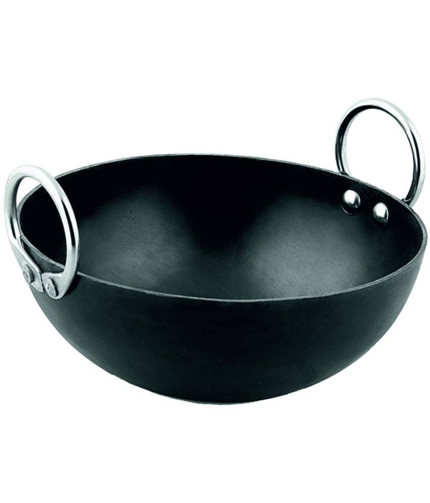 Veer Iron Deep Kadhai 2 mm ( 1 ) L Veer Iron Deep Kadhai 2 mm ( 1 ) L