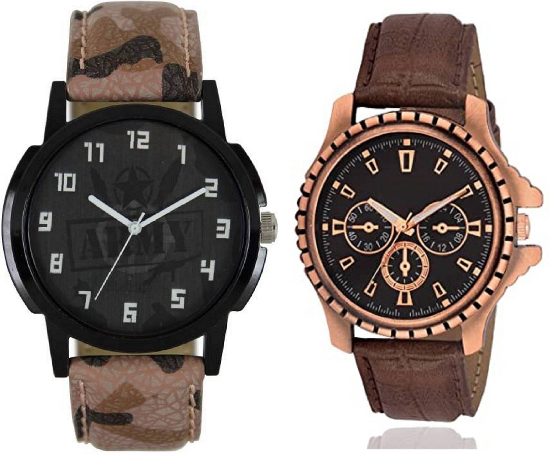     			newmen - Analog Watch Watches Combo For Men and Boys ( Pack of 2 )