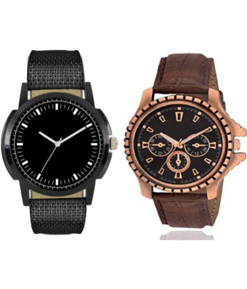 newmen - Analog Watch Watches Combo For Men and Boys ( Pack of 2 )     			newmen - Analog Watch Watches Combo For Men and Boys ( Pack of 2 )