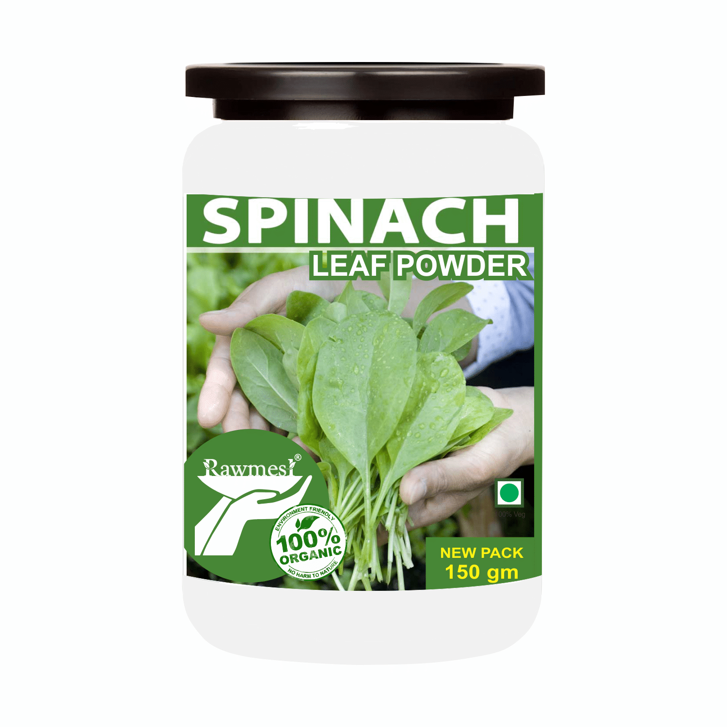 rawmest Spinach Salad Sprinkles/ Spinacia/ Dehydrated Spinach Leaf Powder Paste 150 gm rawmest Spinach Salad Sprinkles/ Spinacia/ Dehydrated Spinach Leaf Powder Paste 150 gm