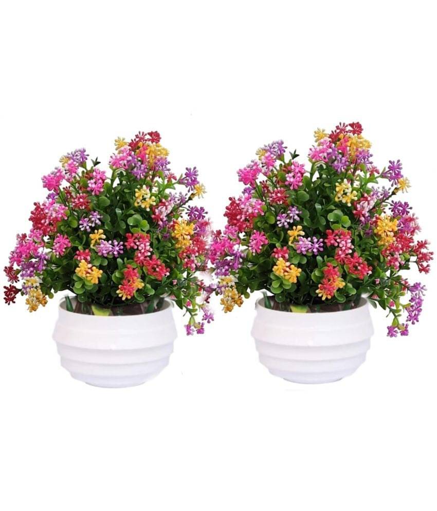     			zonezer - Multicolor Daisy Artificial Flower ( Pack of 2 )