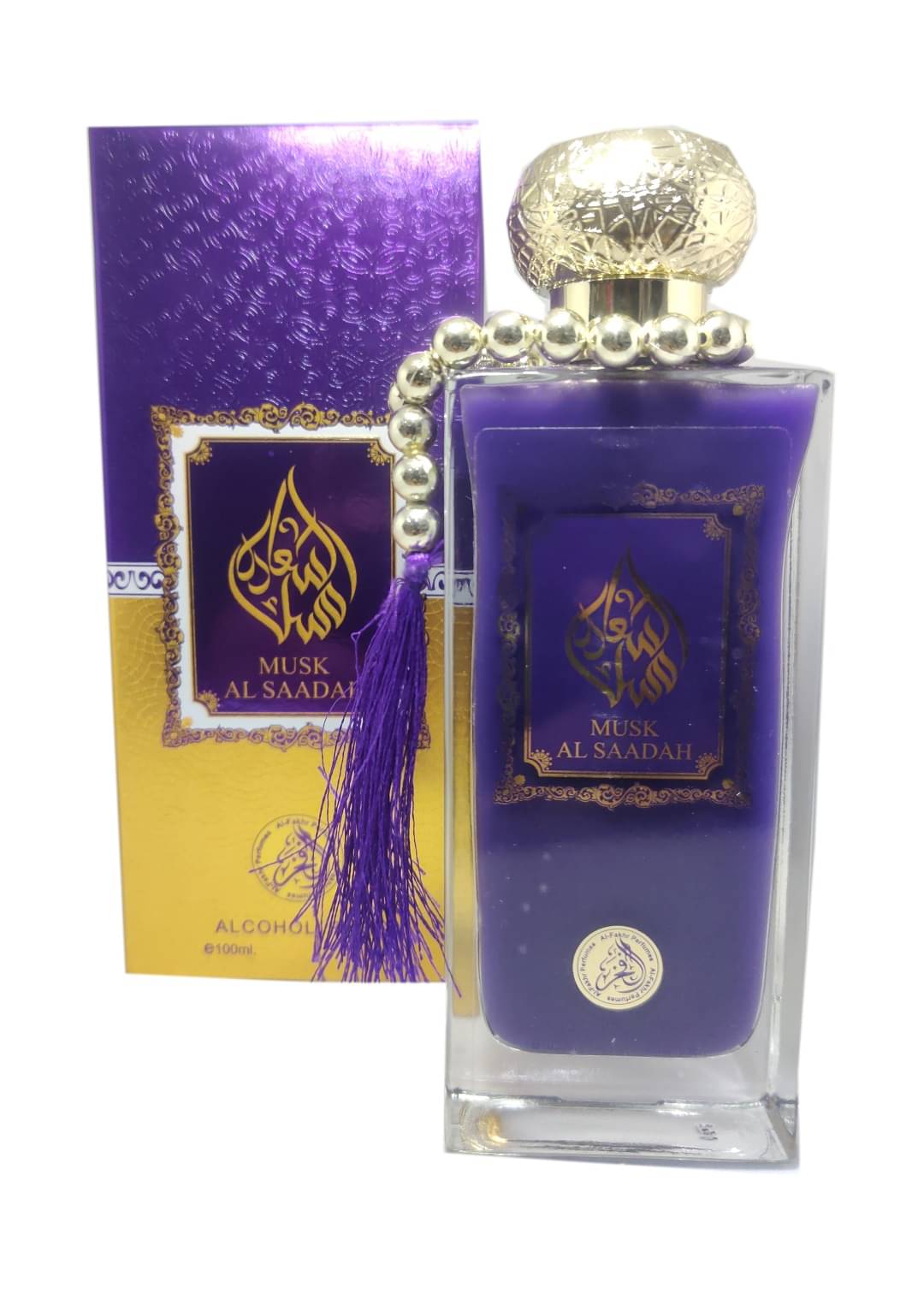     			Al Fakhr - AL FAKHR MUSK AL SAADAH Alcohol Free Perfume 100ml Eau De Parfum (EDP) For Unisex 100 ( Pack of 1 )