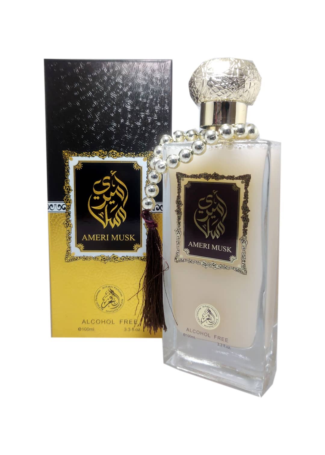 Al Fakhr - AMERI MUSK Alcohol Free Perfume 100ml Eau De Parfum (EDP) For Unisex 100 ( Pack of 1 )