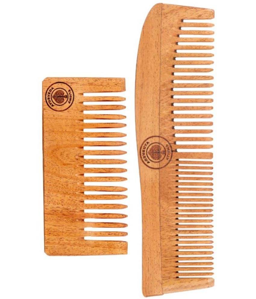     			Ayurveda Amrita - Wide Tooth Comb For All Hair Types ( Pack of 2 )