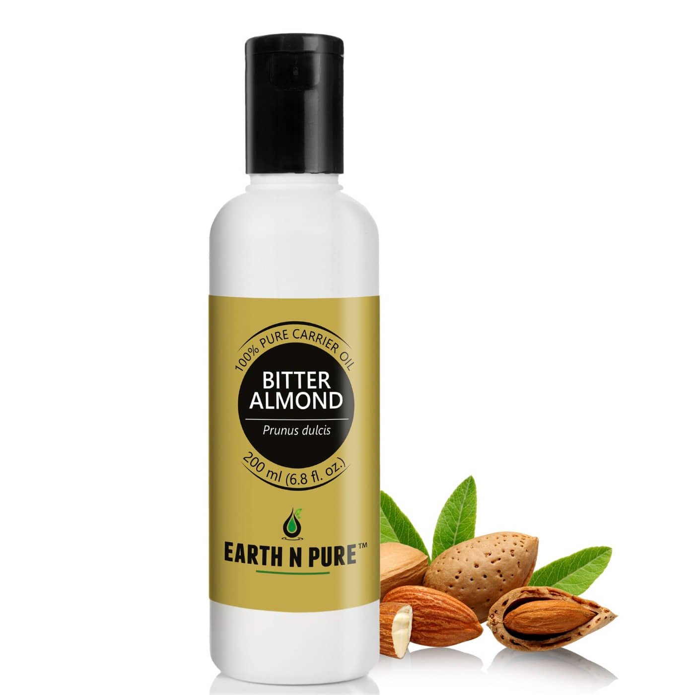 Earth N Pure - Bitter almond Essential Oil 200 mL ( Pack of 1 )