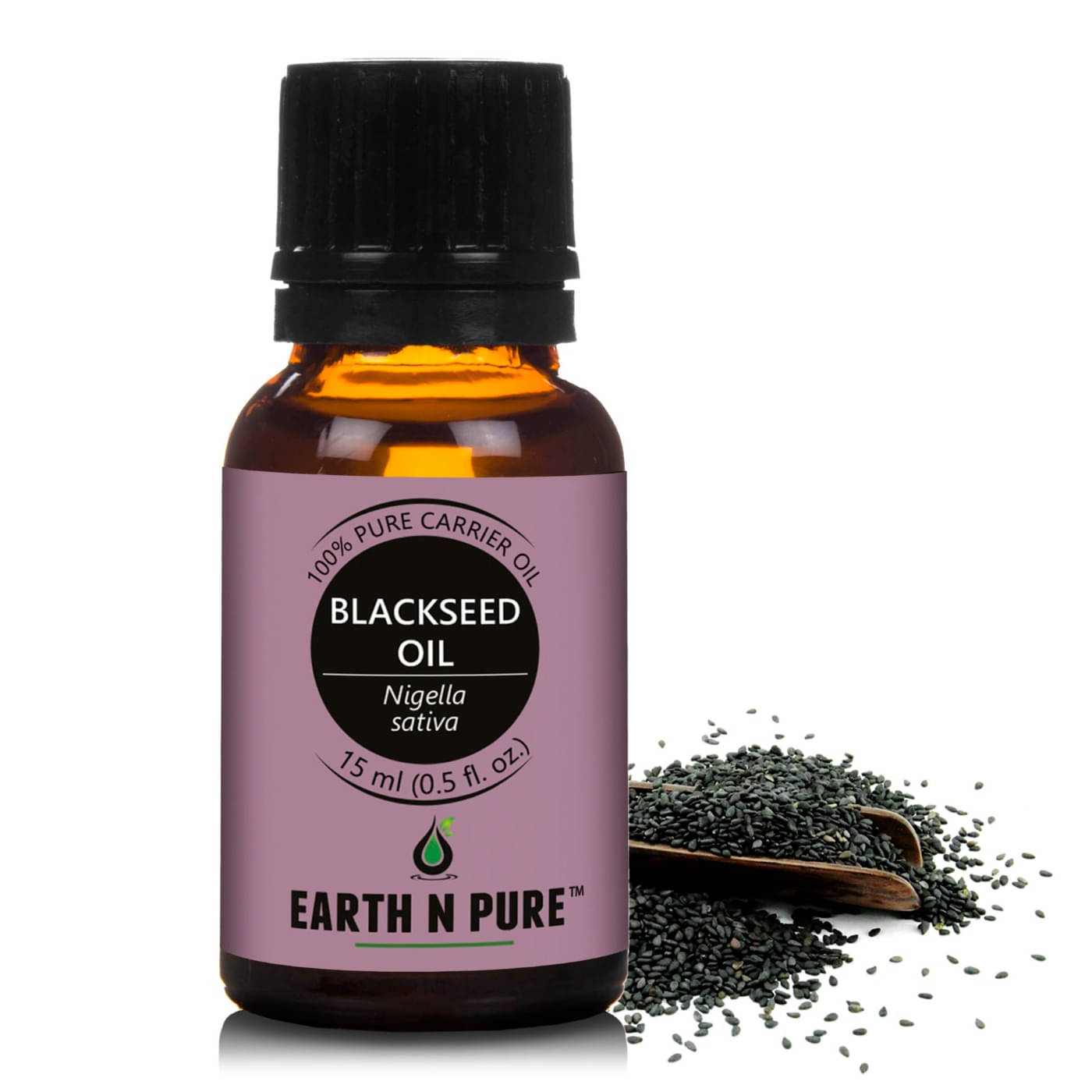     			Earth N Pure - Blackseed Essential Oil 15 mL ( Pack of 1 )