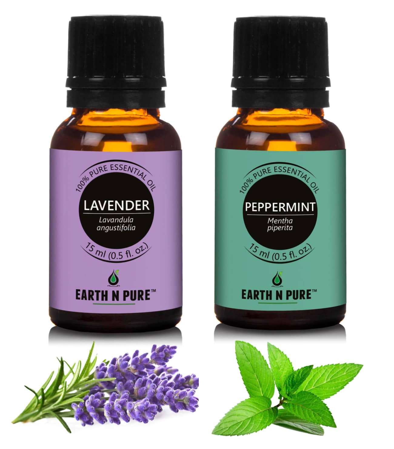 Earth N Pure - Lavender Essential Oil 15 mL ( Pack of 2 )