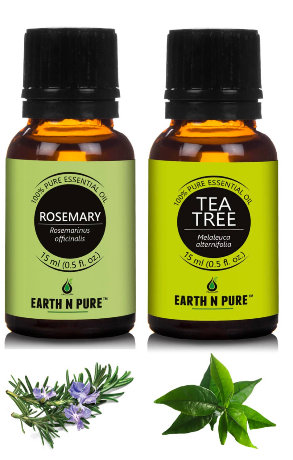 Earth N Pure - Rosemary Essential Oil 15 mL ( Pack of 2 )