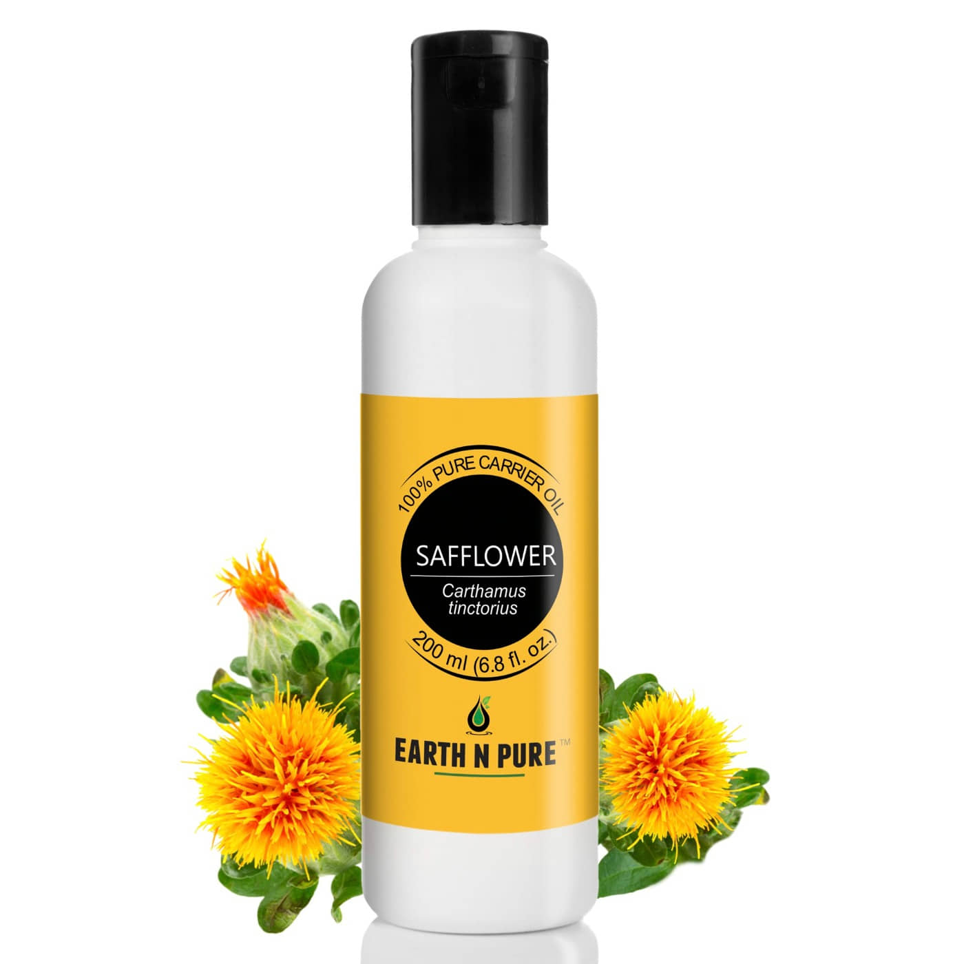 Earth N Pure - Safflower Essential Oil 200 mL ( Pack of 1 )