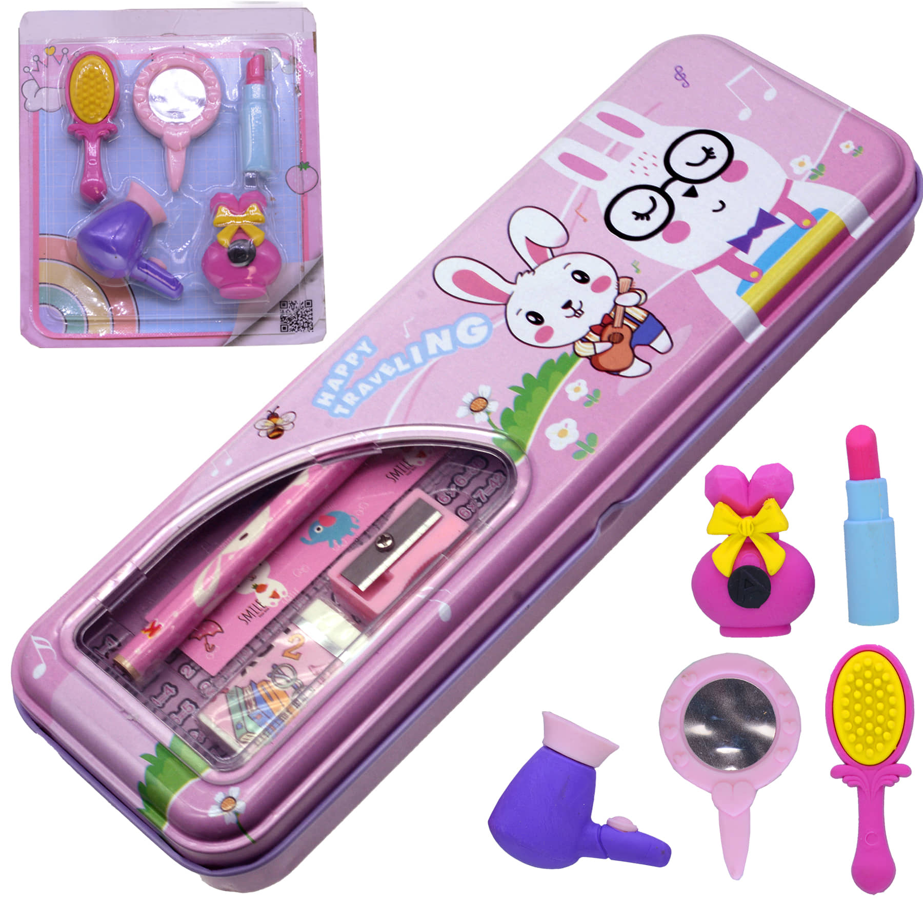 Eraser + Pencil Box Pouch Cases - Stationery | Buy online on ZillyBuy