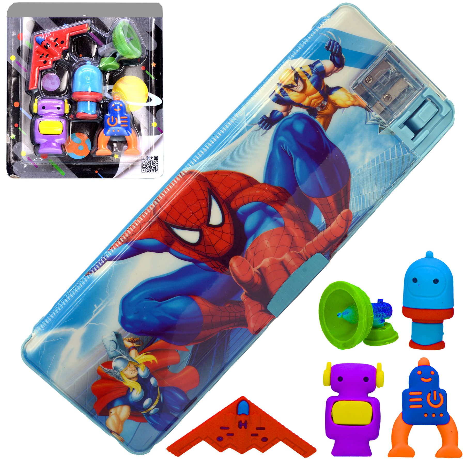 Eraser + Pencil Box Pouch Cases - Stationery | Buy online on ZillyBuy