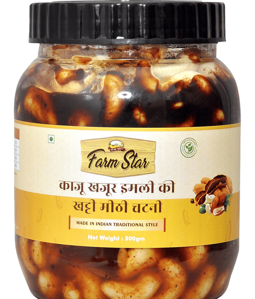 Farm Star Kaju Khajoor Imli- Chutney 500 g Pack of 2
