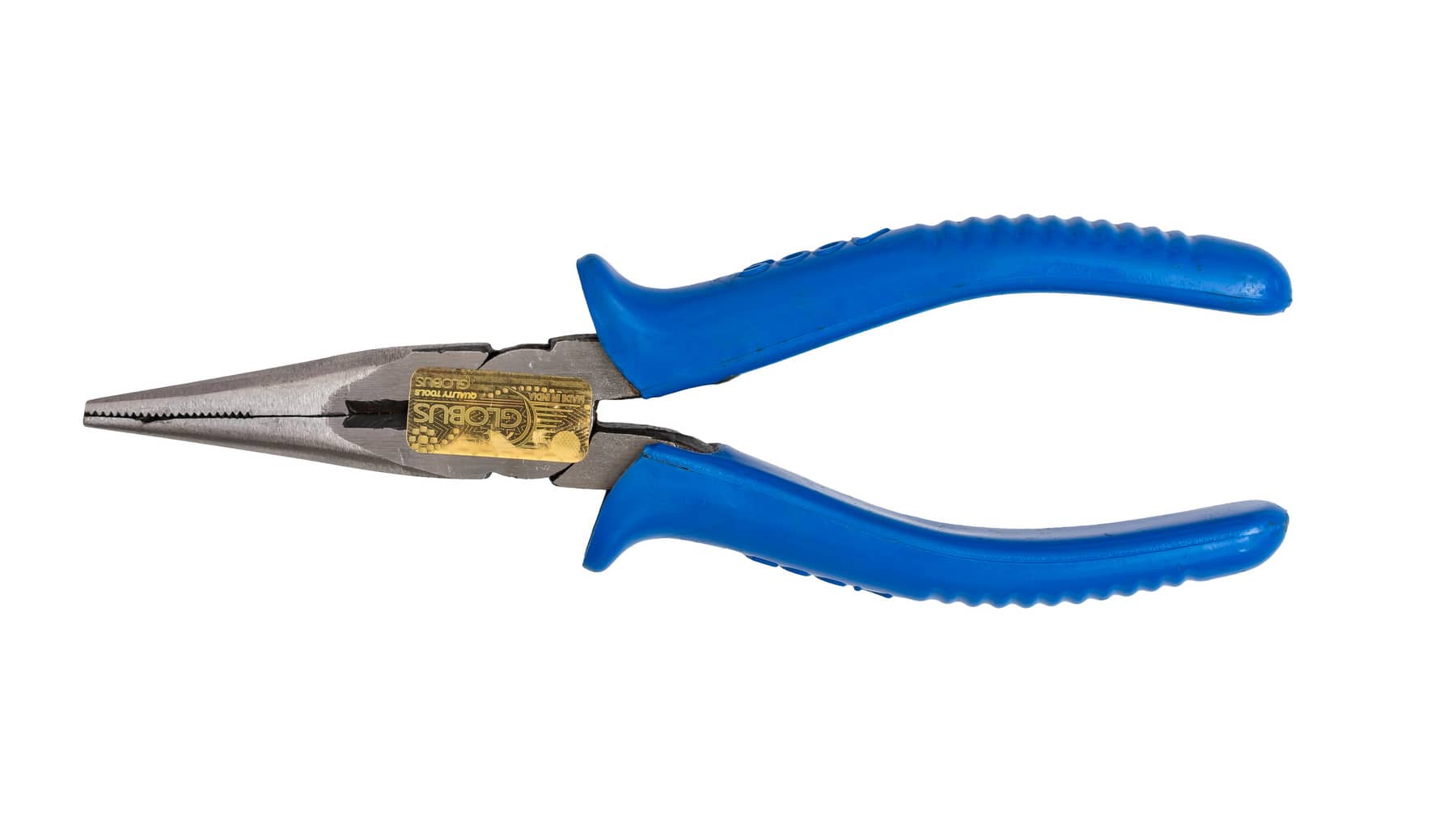 GLOBUS 502- LONG NOSE PLIER 7'' ( 175MM ) PLIER FOR ELECTRICAL WORK / CUTTING PLIER / PLIER FOR HOME AND PROFESSIONAL USE/ NEEDLE NOSE PLIER / STEEL LONG NOSE PLIER SINGLE COLOUR SLEEVE