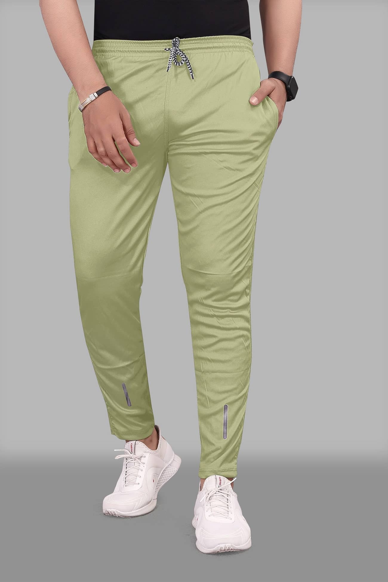 Gazal Fashions - Light Green Polyester Men's Trackpants ( Pack of 1 ) - Track Pants | Buy online on ZillyBuy