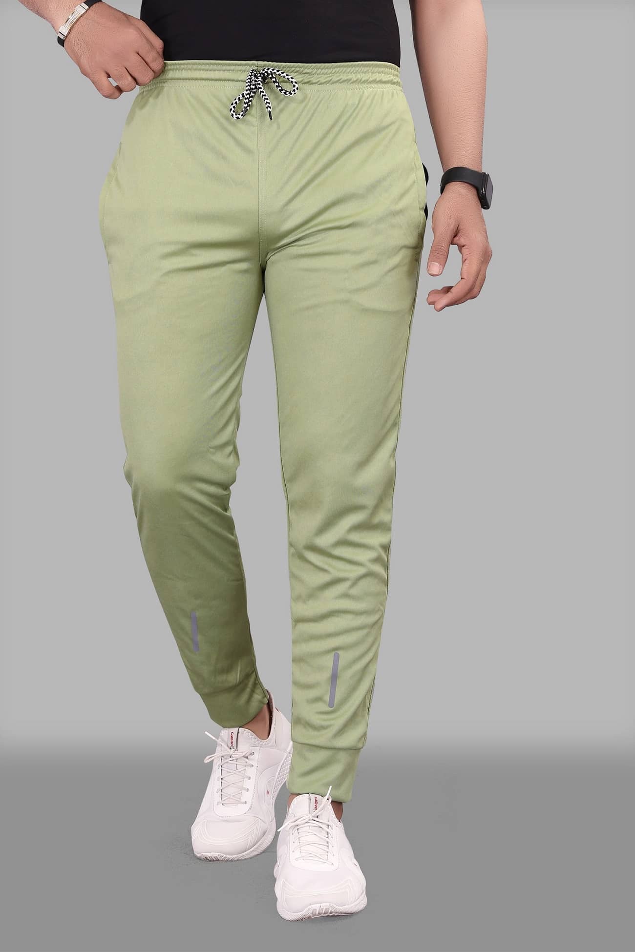 Gazal Fashions - Light Green Polyester Men's Joggers ( Pack of 1 ) - Track Pants | Buy online on ZillyBuy