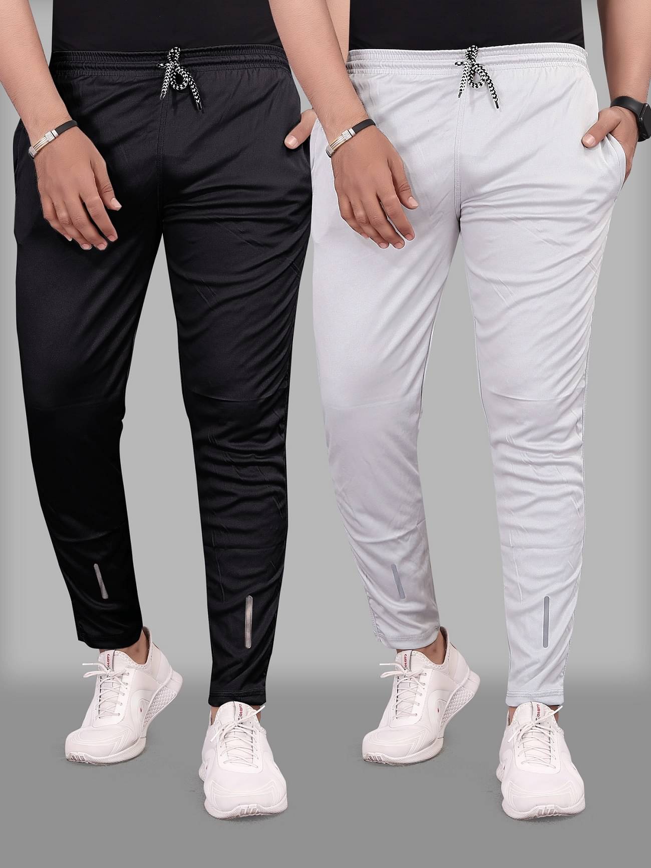     			Gazal Fashions - Multicolor Polyester Men's Trackpants ( Pack of 2 )