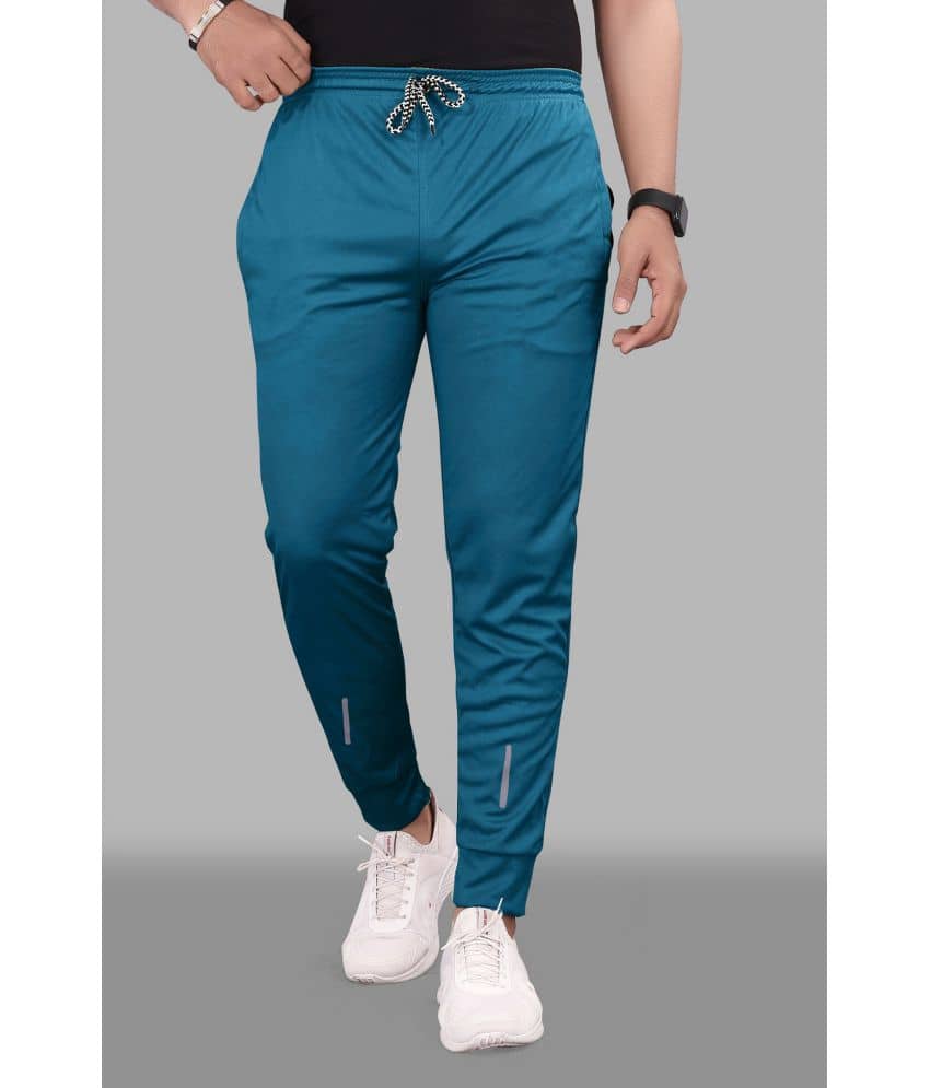 Gazal Fashions - Teal Polyester Men's Trackpants ( Pack of 1 ) - Track Pants | Buy online on ZillyBuy