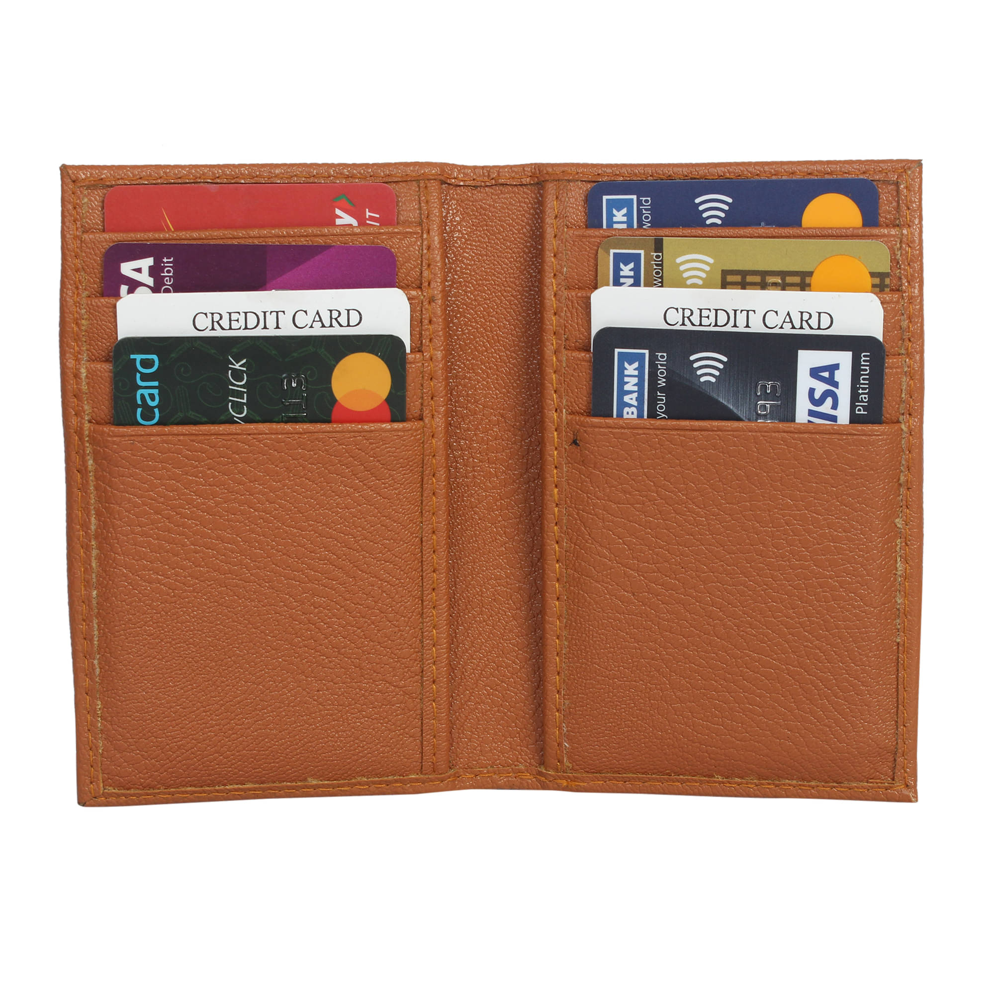     			Hide&Sleek - PU Leather Card Holder ( Pack 1 )