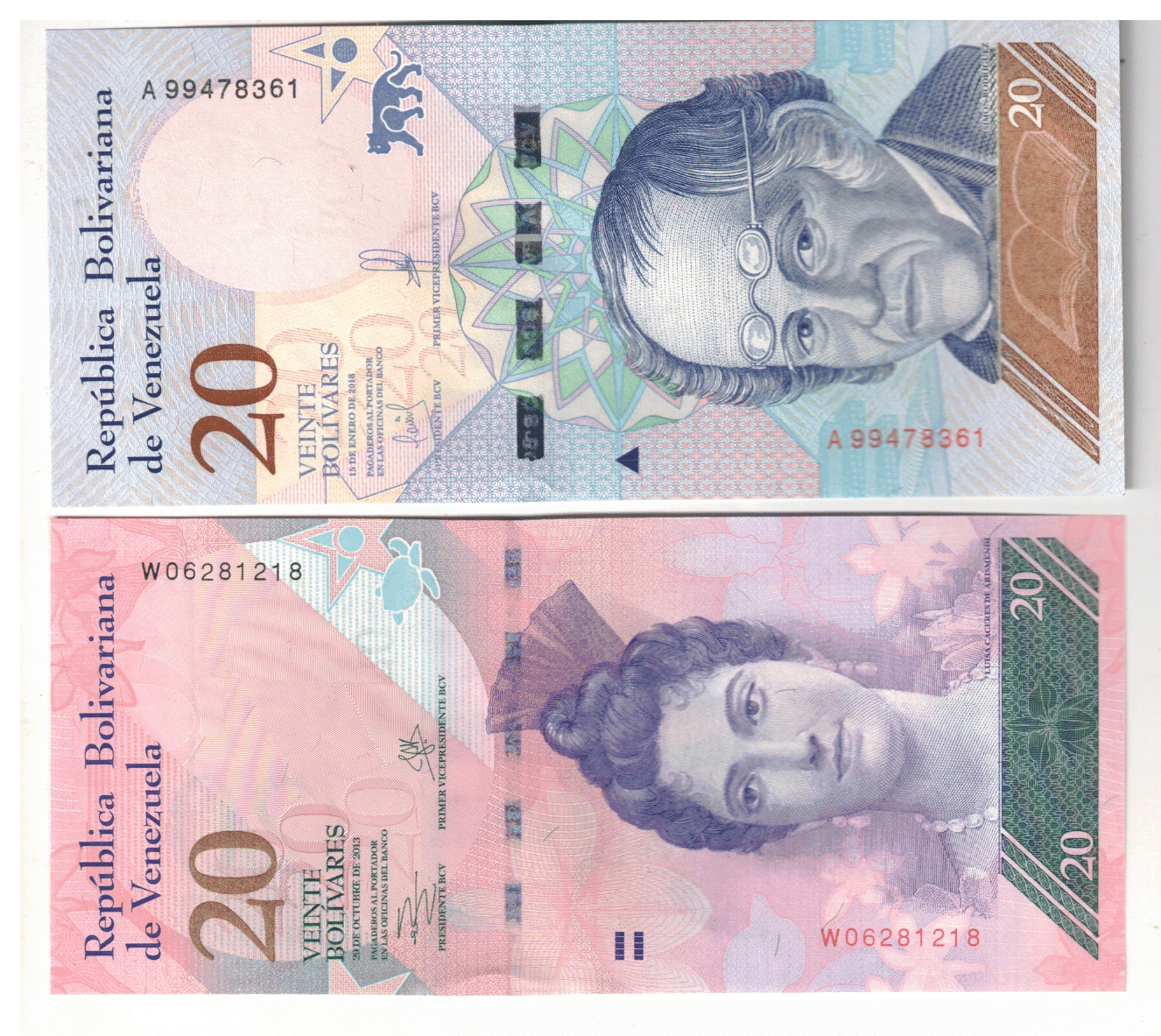     			Hobby - COLLECTION 2 Paper currency & Bank notes