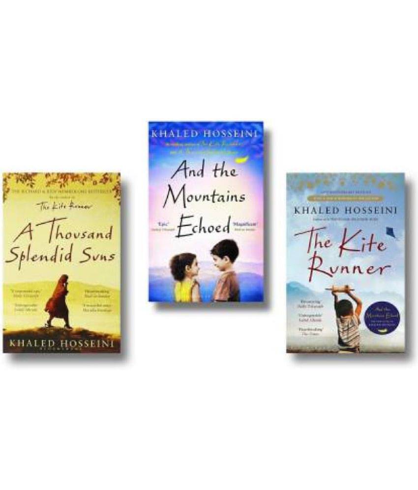 Khaled Hosseini Combo Of Three Book : And The Mountain Echoed + A Thousand Splendid Suns + The Kite Runner | Set Of Three Khaled Hosseini Combo Of Three Book : And The Mountain Echoed + A Thousand Splendid Suns + The Kite Runner | Set Of Three
