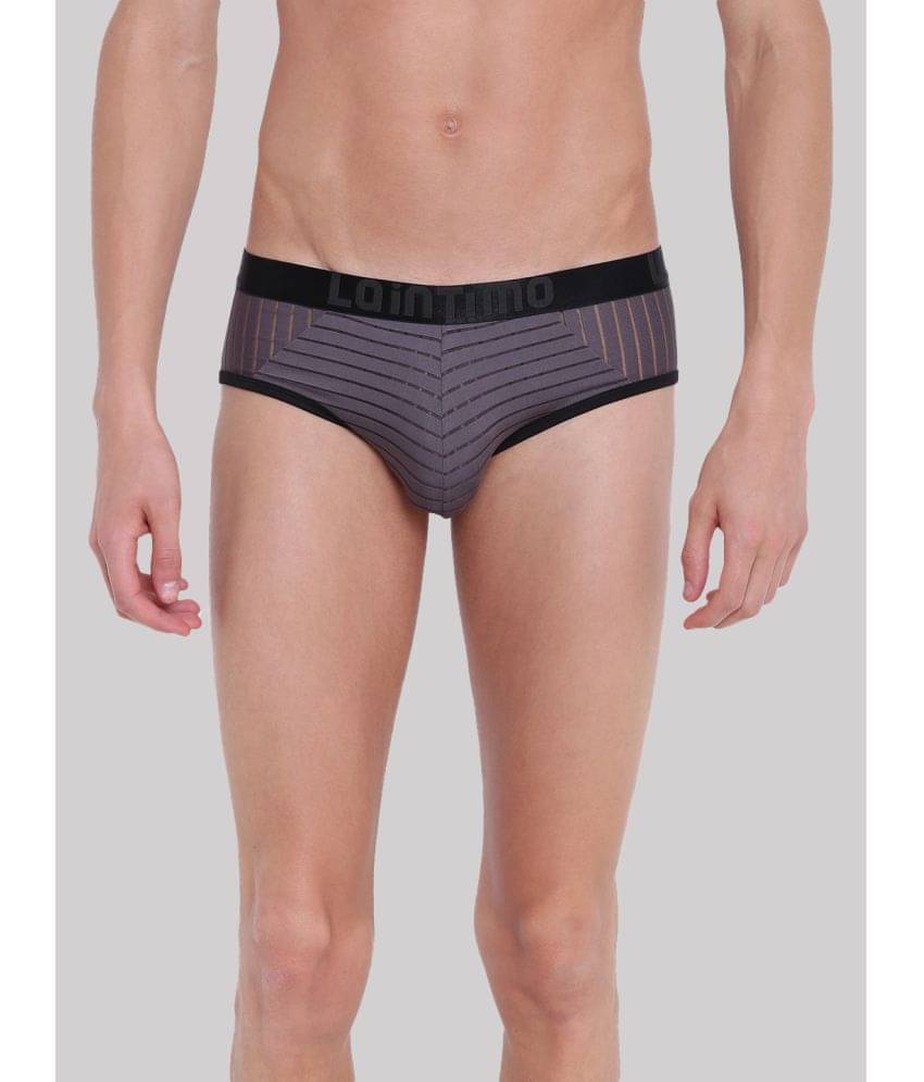 La Intimo Pack of 1 Polyester Briefs For Men's ( Light Grey ) La Intimo Pack of 1 Polyester Briefs For Men's ( Light Grey )