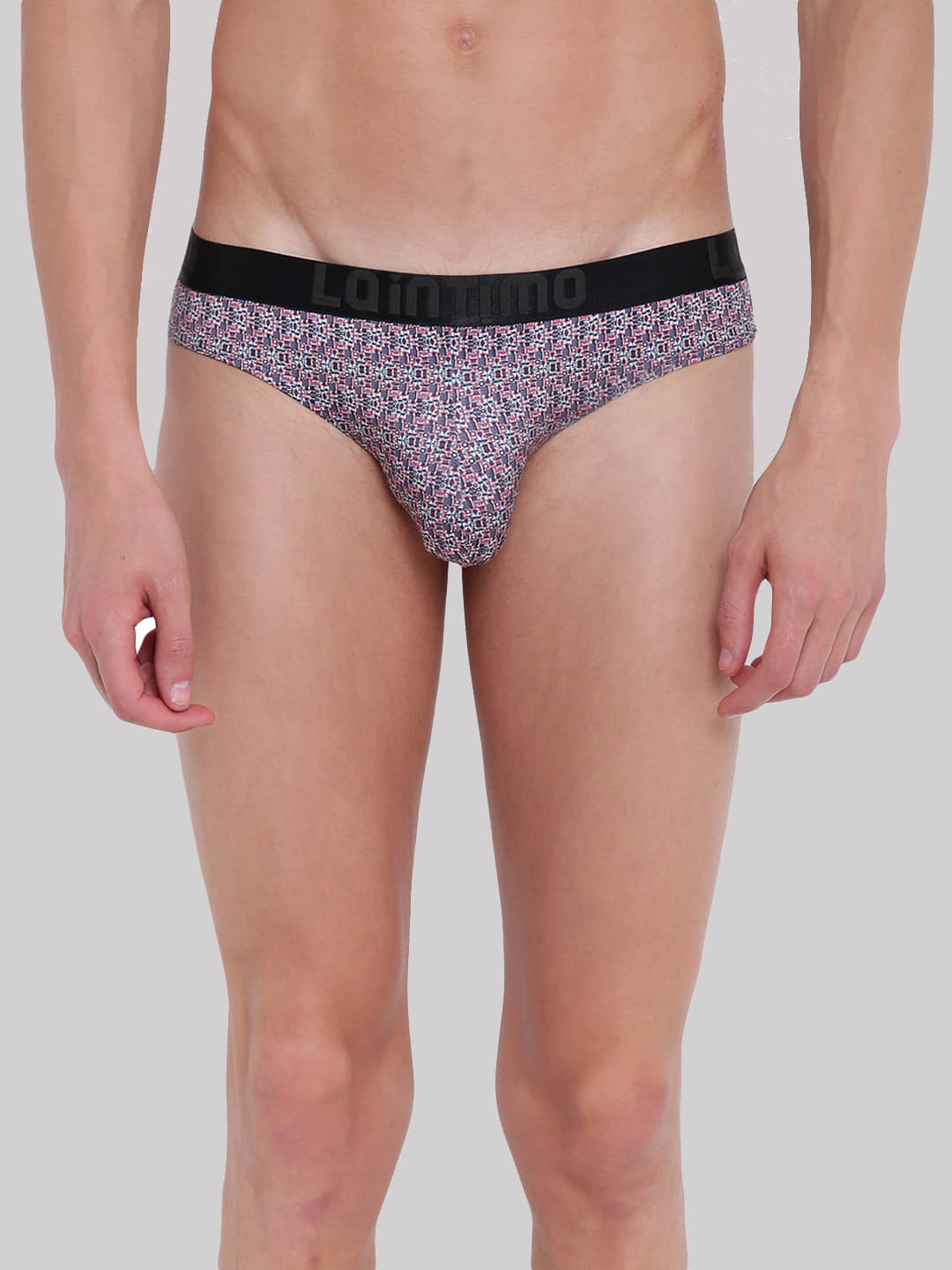 La Intimo Pack of 1 Polyester Briefs For Men's ( Multicolor )
