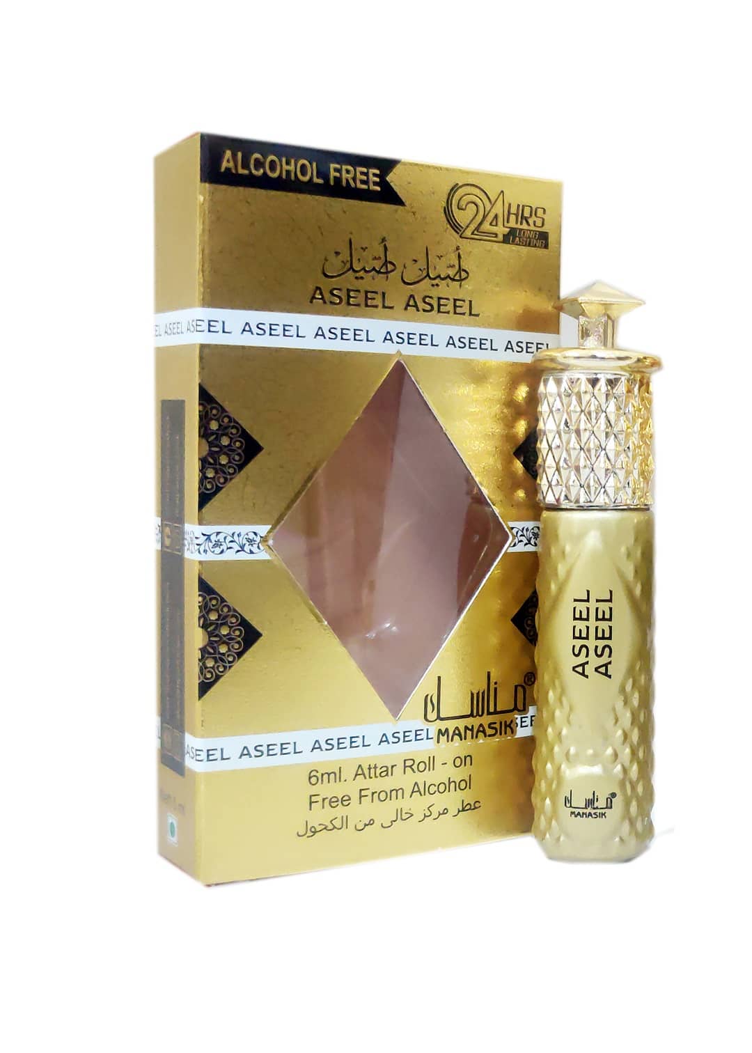 MANASIK  ASEEL    Attar Roll On 6ml .