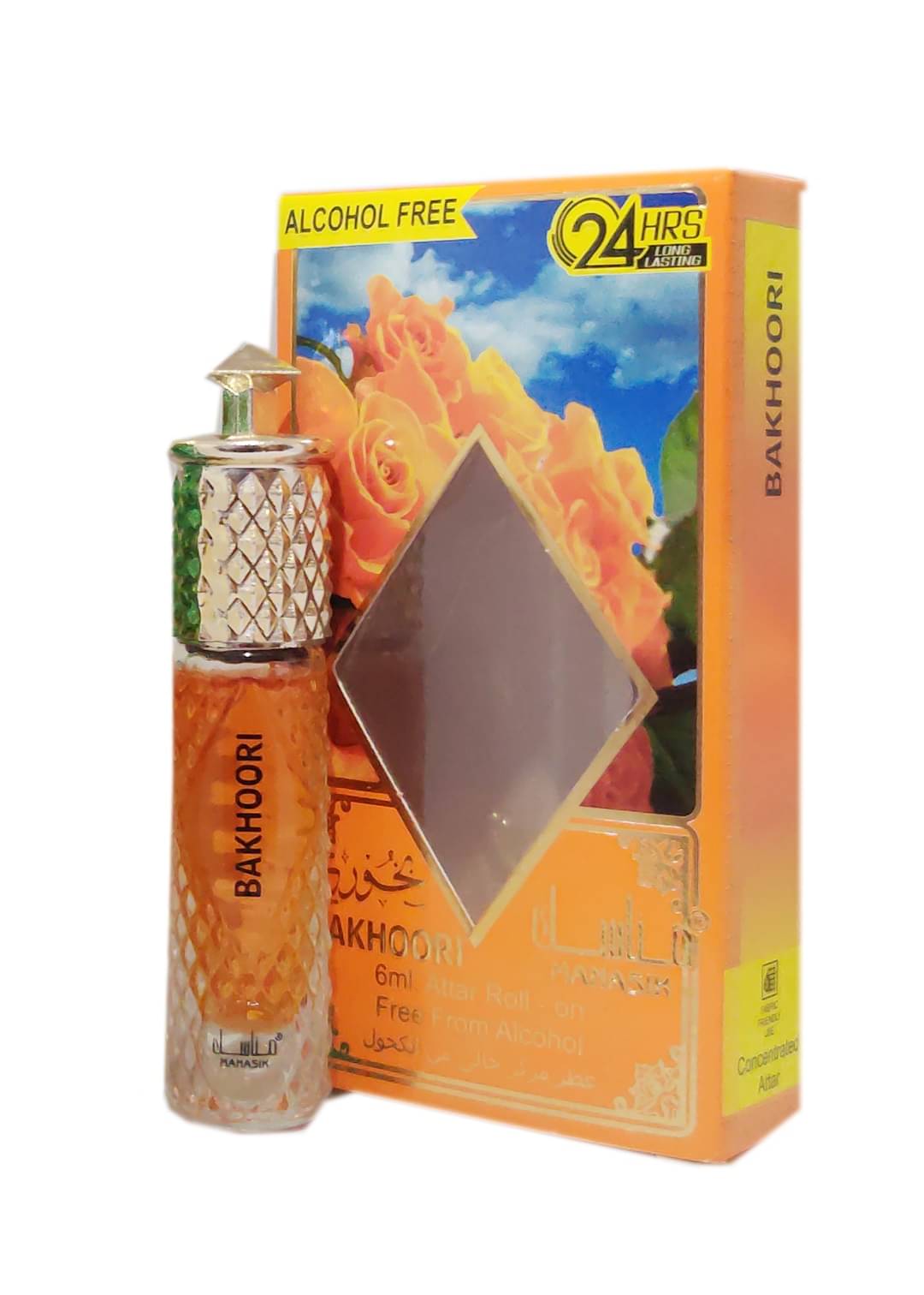     			MANASIK BAKHOORI  Concentrated   Attar Roll On 6ml .