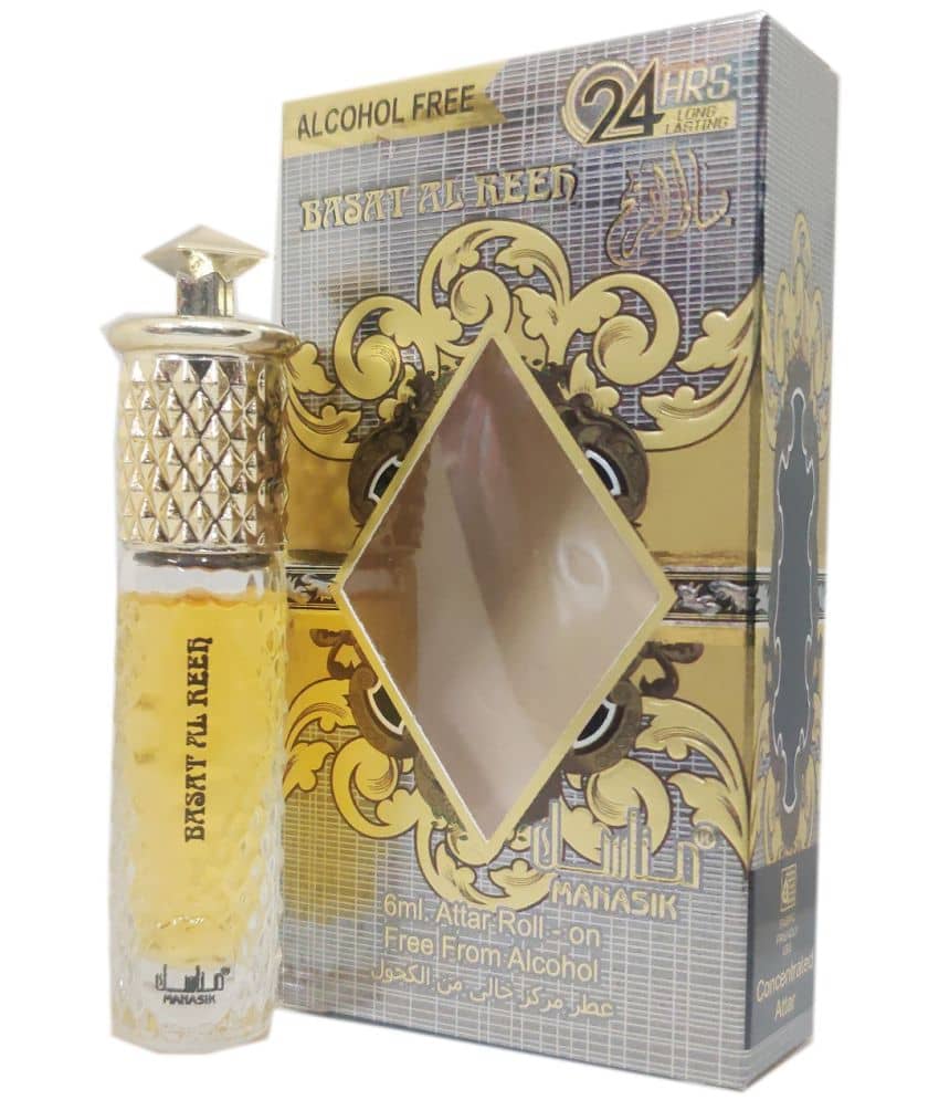 MANASIK BASAT AL REEH Concentrated   Attar Roll On 6ml .