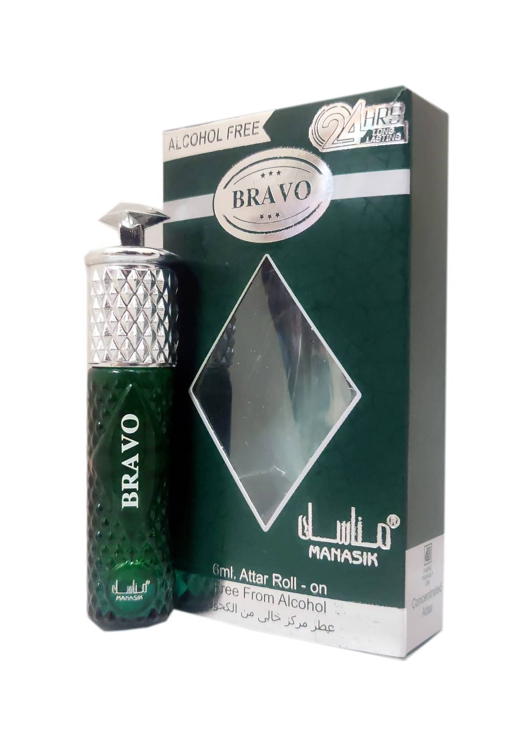     			MANASIK BRAVO  Concentrated   Attar Roll On 6ml .